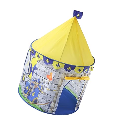 COMNESTBI Kinderzelt für Gelbes Schlosszelt für Drinnen Draußen Spielhaus mit Wasserabweisendem Material Einfach Aufzubauen für Entspannen COMNESTBI Kinderzelt für Gelbes Schlosszelt für Drinnen Draußen Spielhaus mit Wasserabweisendem Material Einfach Aufzubauen für Entspannen von COMNESTBI
