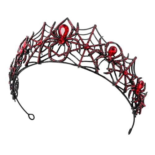 COMNESTBI Kronen Haar Accessoire Spinnen Haarreif Halloween Kopfbedeckung Krone Für Kostüm Halloween Stirnband Partyzubehör Königskronen Für Männer Mittelalterliche Accessoires COMNESTBI Kronen Haar Accessoire Spinnen Haarreif Halloween Kopfbedeckung Krone Für Kostüm Halloween Stirnband Partyzubehör Königskronen Für Männer Mittelalterliche Accessoires von COMNESTBI