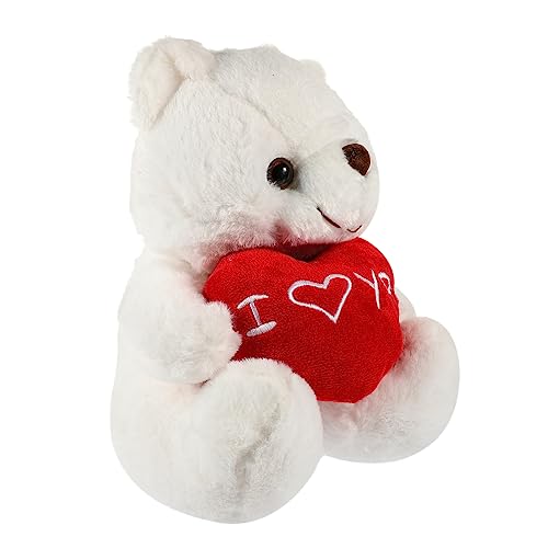 COMNESTBI Kuscheltier Plüschbär mit Herz Weicher für Valentinstag Hochzeit oder Hautfreundliches Material für Dekoration COMNESTBI Kuscheltier Plüschbär mit Herz Weicher für Valentinstag Hochzeit oder Hautfreundliches Material für Dekoration von COMNESTBI
