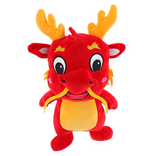 COMNESTBI Kuscheltiere Plüsch Niedliches Drachen Maskottchen Dekoration für Neujahr für Verschönerung von Zuhause oder Auto COMNESTBI Kuscheltiere Plüsch Niedliches Drachen Maskottchen Dekoration für Neujahr für Verschönerung von Zuhause oder Auto von COMNESTBI