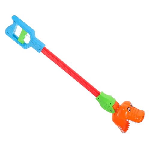 COMNESTBI Mechanischer Dinosaurier-tonabnehmerclip Dinosaurier-greifer- Greifklaue Für Mechanisches Handspielzeug Dino-greifer- Handgreifer Greifarm Orange Plastik von COMNESTBI