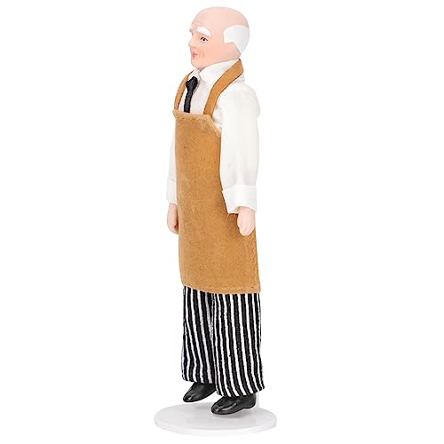 COMNESTBI Menschen Figur Puppenhaus-Menschen-Figur Mini-Charaktermodelle Miniaturen Leute aus dem Puppenhaus Puppenhauskoch nachgeahmte Menschenfiguren Figurenmodelle Stoff COMNESTBI Menschen Figur Puppenhaus-Menschen-Figur Mini-Charaktermodelle Miniaturen Leute aus dem Puppenhaus Puppenhauskoch nachgeahmte Menschenfiguren Figurenmodelle Stoff von COMNESTBI