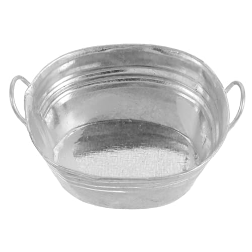 COMNESTBI Mini Badewanne Miniatur Badewanne Dekoration Miniatur Badezimmer Badewanne Modell Puppenhausmöbel Badezimmer Kleine Badewanne Puppenhaus Waschbadewanne Winzige von COMNESTBI