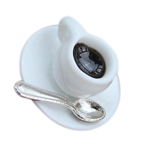 COMNESTBI Mini-Kaffeetasse Simulation Kaffeetasse Ornament puppenhaus Szene schmuck Miniaturmöbel Mini-House-Szenendekor realistische kaffeetassenverzierung Keramik Weiß COMNESTBI Mini-Kaffeetasse Simulation Kaffeetasse Ornament puppenhaus Szene schmuck Miniaturmöbel Mini-House-Szenendekor realistische kaffeetassenverzierung Keramik Weiß von COMNESTBI