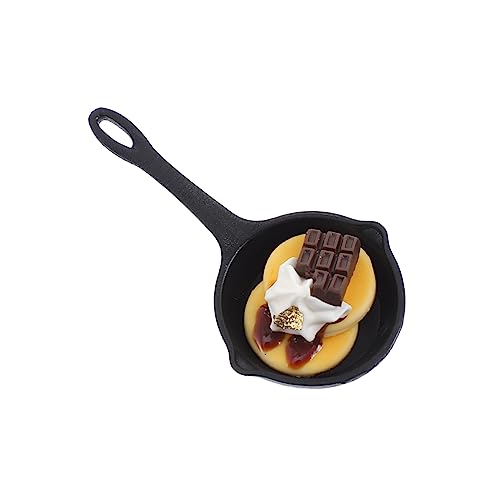 COMNESTBI Miniatur Lebensmittel Zubehör Für Puppenhaus Kreative Mini Pfanne Aus Resin Für Mini Küche Und Rollenspiele Leicht Bruchsicher Perfektes Küchenzubehör Für Puppenhäuser COMNESTBI Miniatur Lebensmittel Zubehör Für Puppenhaus Kreative Mini Pfanne Aus Resin Für Mini Küche Und Rollenspiele Leicht Bruchsicher Perfektes Küchenzubehör Für Puppenhäuser von COMNESTBI