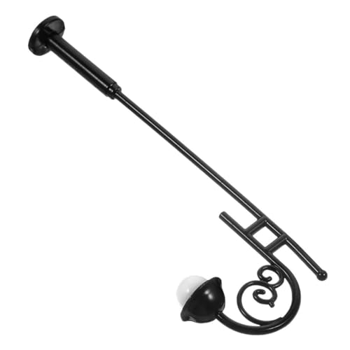 COMNESTBI Mini-Straßenlaternenmodell lampen für puppenstuben puppenhauszubehör Dollhouse zubehör Flur Lampe Straßenlaterne für winziges Mini-Gartendeko-Requisite Ferrolegierung von COMNESTBI