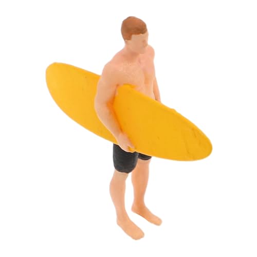 COMNESTBI Miniatur-strandparty-Figur: Surf-actionfiguren Im Maßstab 1:64, Kleine Figuren Zum Spielen, Strandspielzeug Und -surfspielzeug von COMNESTBI