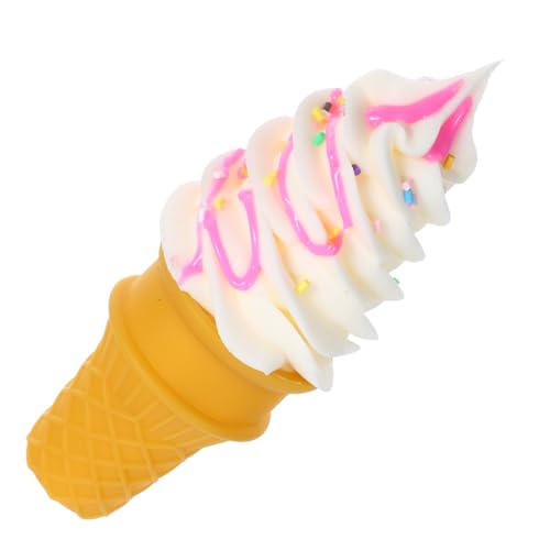 COMNESTBI Modell Einer Eistüte Zapfen Wagen Fänger Eiscreme Modell Simulation Eiscreme Dekorative Eiscreme Kunststoff-Modell Simulationseis gefälschtes Eismodell PVC Rosa COMNESTBI Modell Einer Eistüte Zapfen Wagen Fänger Eiscreme Modell Simulation Eiscreme Dekorative Eiscreme Kunststoff-Modell Simulationseis gefälschtes Eismodell PVC Rosa von COMNESTBI
