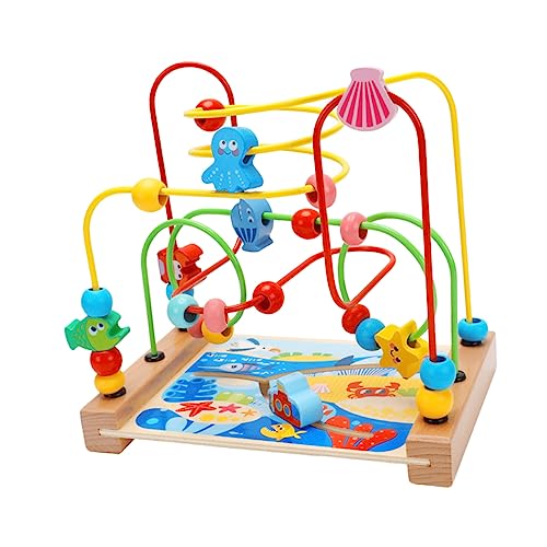 COMNESTBI Perlen Labyrinth -lernspielzeug Pädagogisches Perlenspielzeug Für Rund Um Kreis Perlen Perlen Kognitives Holz COMNESTBI Perlen Labyrinth -lernspielzeug Pädagogisches Perlenspielzeug Für Rund Um Kreis Perlen Perlen Kognitives Holz von COMNESTBI