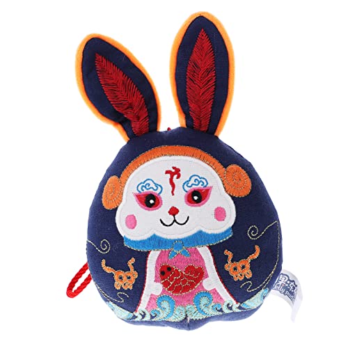COMNESTBI Plüsch Hase Glücksbringer Rabbit Mascot Doll für Jahr des Hasen Niedliches Dekorationsspielzeug für Chinesische Neujahr Lebendige und Bezaubernde Ausstrahlung für Erwachsene COMNESTBI Plüsch Hase Glücksbringer Rabbit Mascot Doll für Jahr des Hasen Niedliches Dekorationsspielzeug für Chinesische Neujahr Lebendige und Bezaubernde Ausstrahlung für Erwachsene von COMNESTBI