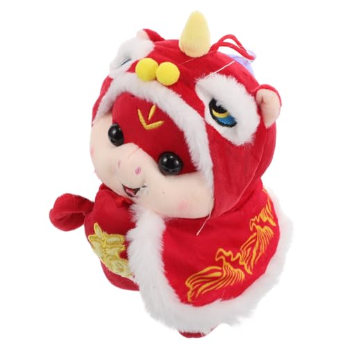 COMNESTBI Plüschschlange Kuscheltier im Chinesischen Stil Jahr der Schlange Maskottchen Deko für Neujahr und Frühlingsfest mit Füllung Bringt Freude COMNESTBI Plüschschlange Kuscheltier im Chinesischen Stil Jahr der Schlange Maskottchen Deko für Neujahr und Frühlingsfest mit Füllung Bringt Freude von COMNESTBI