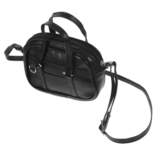 COMNESTBI Puppen Handtasche Große Schwarze Puppen Geldbörse Umhängetasche für Puppenzubehör Niedliches Design für Kreatives Ergänzung für Puppen Outfits COMNESTBI Puppen Handtasche Große Schwarze Puppen Geldbörse Umhängetasche für Puppenzubehör Niedliches Design für Kreatives Ergänzung für Puppen Outfits von COMNESTBI