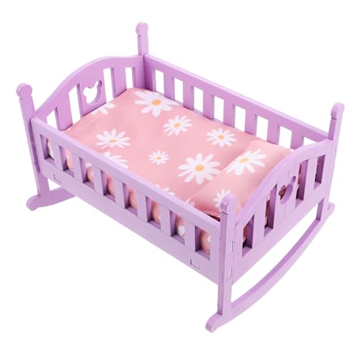 COMNESTBI Puppenhaus Bett für Schlafzimmer und Wohnzimmer Interaktives Puppenmöbel für Kreative Spielsz Szenen Fördert die Fantasie von Kindern COMNESTBI Puppenhaus Bett für Schlafzimmer und Wohnzimmer Interaktives Puppenmöbel für Kreative Spielsz Szenen Fördert die Fantasie von Kindern von COMNESTBI