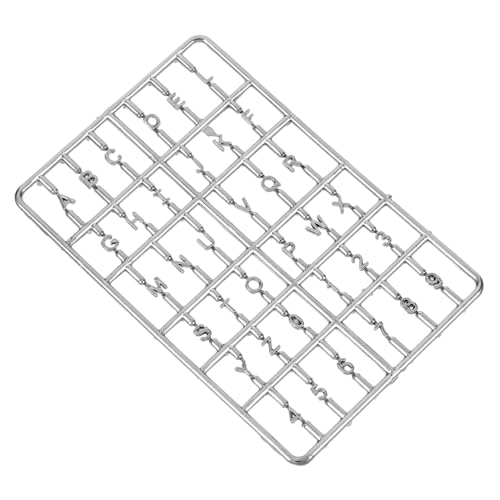 COMNESTBI Puppenhaus Briefkasten Puppenhaus-miniaturen Briefe Winzig Zahlen Tür Puppenhausmöbel Deko-Accessoires Für Kleine Häuser Silver Plastik COMNESTBI Puppenhaus Briefkasten Puppenhaus-miniaturen Briefe Winzig Zahlen Tür Puppenhausmöbel Deko-Accessoires Für Kleine Häuser Silver Plastik von COMNESTBI