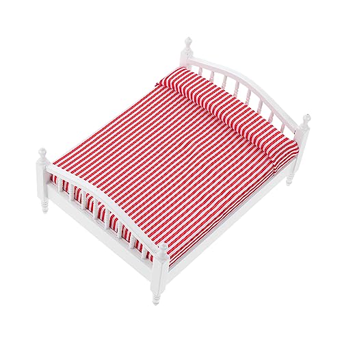 COMNESTBI Puppenhaus Doppelbett Babypuppe Mini Puppenhausmöbel Kleines Hausdekor Kleines Hauszubehör Puppenhauslieferungen Kleines Hausbett Zubehör Für Puppenhäuser Birkensperrholz COMNESTBI Puppenhaus Doppelbett Babypuppe Mini Puppenhausmöbel Kleines Hausdekor Kleines Hauszubehör Puppenhauslieferungen Kleines Hausbett Zubehör Für Puppenhäuser Birkensperrholz von COMNESTBI