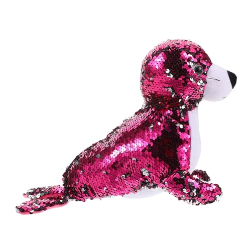 COMNESTBI Robbenpuppe Süßes Stofftier Kuscheltiere für Jungen Plüschtiere für Meereskreatur Plüsch für Meerestiere Kuscheltiere für Teenager PP Baumwolle Rosig COMNESTBI Robbenpuppe Süßes Stofftier Kuscheltiere für Jungen Plüschtiere für Meereskreatur Plüsch für Meerestiere Kuscheltiere für Teenager PP Baumwolle Rosig von COMNESTBI