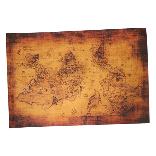 COMNESTBI Schatzkarten -Requisiten Kleines Geheime Spiel Piraten-schatzkarte Brettspiele Schatzkarten Für Piratenpartyspiel Unterwasser -schatzsuche Partei Piratenbrettspiel Papier von COMNESTBI