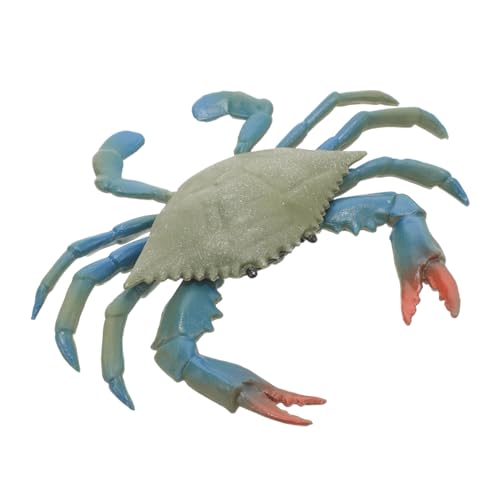 COMNESTBI Simulation Krabbe Dekoration Krabbe Spielset Spielset Modell Krabbe Kreative Simulationskrabbe Künstliche Kunstkrabbe Lernen Künstliche Simulationskrabbe PVC von COMNESTBI