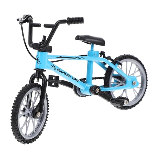 COMNESTBI Simulationsrad Mini Puppe Zyklus Modellmaßstab winzig Fahrräder Zubehör kleines Fahrrad kleines Mountainbike kleines künstliches Fahrrad Legierung von COMNESTBI