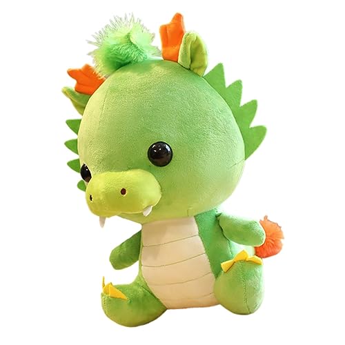 COMNESTBI Sitzende Drachenpuppe Plüschmaskottchen für Jahr des Drachen Neujahrsgeschenk und Dekoration für Familie und Freunde Tragbar und Vielseitig Einsetzbar COMNESTBI Sitzende Drachenpuppe Plüschmaskottchen für Jahr des Drachen Neujahrsgeschenk und Dekoration für Familie und Freunde Tragbar und Vielseitig Einsetzbar von COMNESTBI