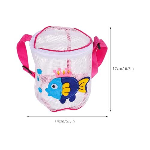 COMNESTBI Spielzeugtasche Muscheltaschen für Strandspielzeug Strandtasche mit Reißverschluss Handtasche sandspielzeug spielzeuge Strand-Mesh-Muscheltasche Shell-Tasche PVC COMNESTBI Spielzeugtasche Muscheltaschen für Strandspielzeug Strandtasche mit Reißverschluss Handtasche sandspielzeug spielzeuge Strand-Mesh-Muscheltasche Shell-Tasche PVC von COMNESTBI
