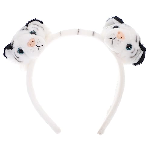 COMNESTBI Tierkopfband Haarreif aus Kunstfell Niedliches Cosplay Kostüm Accessoire für Tier Mottopartys Fotorequisiten Tiger Giraffe COMNESTBI Tierkopfband Haarreif aus Kunstfell Niedliches Cosplay Kostüm Accessoire für Tier Mottopartys Fotorequisiten Tiger Giraffe von COMNESTBI
