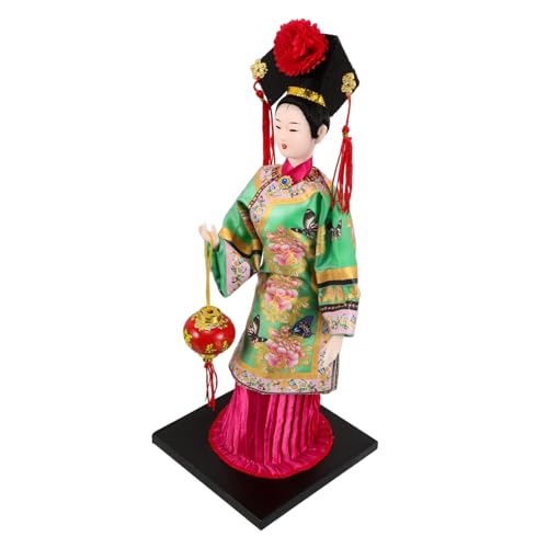 COMNESTBI Traditionelle Kleidungpuppen Basteln Chinesisches Traditionelles Sammlerstück Puppenfigurhandwerk Kunsthandwerk Seidenpuppe Stoffpuppen -Ornamente Im Chinesischen Stil Green Gips COMNESTBI Traditionelle Kleidungpuppen Basteln Chinesisches Traditionelles Sammlerstück Puppenfigurhandwerk Kunsthandwerk Seidenpuppe Stoffpuppen -Ornamente Im Chinesischen Stil Green Gips von COMNESTBI