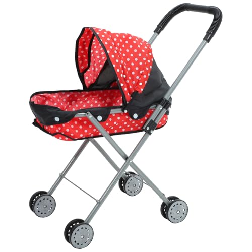 COMNESTBI Trolley- Kinderwagen Puppenwagen puppenbuggy babywagen für Puppen pupenwagen -Babyzubehör für Puppen Kinderwagen-Kleinigkeitenständer Eisenrahmen COMNESTBI Trolley- Kinderwagen Puppenwagen puppenbuggy babywagen für Puppen pupenwagen -Babyzubehör für Puppen Kinderwagen-Kleinigkeitenständer Eisenrahmen von COMNESTBI