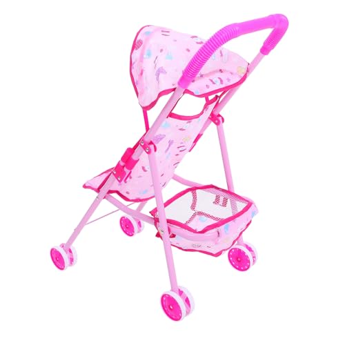 COMNESTBI Trolley Puppenwagen Faltbar Kleinkinder Zubehör Klappbarer Puppenwagenkorb Niedlicher Puppenwagen Puppenwagen Kinderwagen Vorgeben Kleiner Puppenwagen Modell Rosa Kunststoff COMNESTBI Trolley Puppenwagen Faltbar Kleinkinder Zubehör Klappbarer Puppenwagenkorb Niedlicher Puppenwagen Puppenwagen Kinderwagen Vorgeben Kleiner Puppenwagen Modell Rosa Kunststoff von COMNESTBI