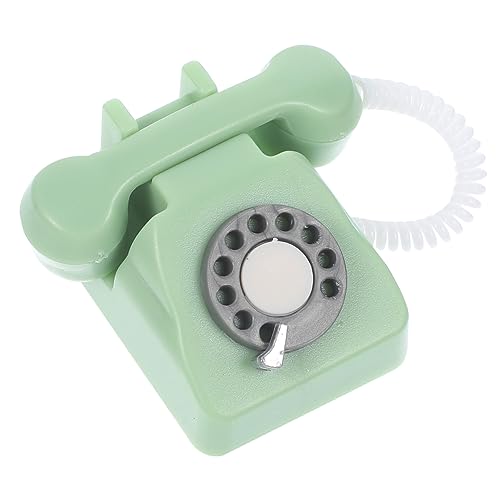 COMNESTBI Mini Telefonmodell Für Puppenhaus Retro Deko Für Kinderzimmer Aus Material Für Miniatur-Dekoration Leicht Und Langlebig Perfektes Spielzeug Für Partys Und Feiertage COMNESTBI Mini Telefonmodell Für Puppenhaus Retro Deko Für Kinderzimmer Aus Material Für Miniatur-Dekoration Leicht Und Langlebig Perfektes Spielzeug Für Partys Und Feiertage von COMNESTBI