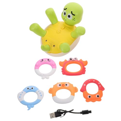 COMNESTBI Wassersprühendes Schildkrötenspielzeug: Interaktives Badebrunnenspielzeug Für Kinder Mit Rotierenden Ringen, Ideal Für Badezeit, Sommerpool Und Strandabenteuer COMNESTBI Wassersprühendes Schildkrötenspielzeug: Interaktives Badebrunnenspielzeug Für Kinder Mit Rotierenden Ringen, Ideal Für Badezeit, Sommerpool Und Strandabenteuer von COMNESTBI