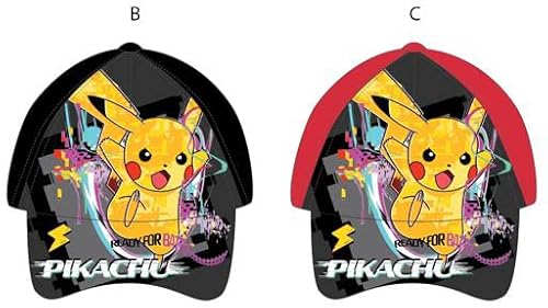 COMPLEMENT EUROPE COT691089868 Pikachu Cap T53/55-Modell je nach Verfügbarkeit COMPLEMENT EUROPE COT691089868 Pikachu Cap T53/55-Modell je nach Verfügbarkeit von COMPLEMENT EUROPE