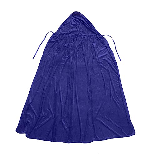COMPUKAS 1 Stück Halloween-Mantel halloween theme halloween umhang halloween mask Party costume Kostüme Halloween-Umhang Kap kleidung Performance-Outfit gemütliches Kostüm Samt Blue von COMPUKAS