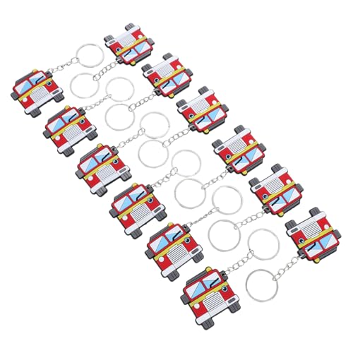 COMPUKAS 12 Stück Feuerwehrauto-schlüsselanhänger, Feuerwehrmann-schlüsselring, Feuerwehrmann-schlüsselanhänger, Feuerwehrauto-schlüsselring, Feuerwehrmann-partygeschenke, COMPUKAS 12 Stück Feuerwehrauto-schlüsselanhänger, Feuerwehrmann-schlüsselring, Feuerwehrmann-schlüsselanhänger, Feuerwehrauto-schlüsselring, Feuerwehrmann-partygeschenke, von COMPUKAS