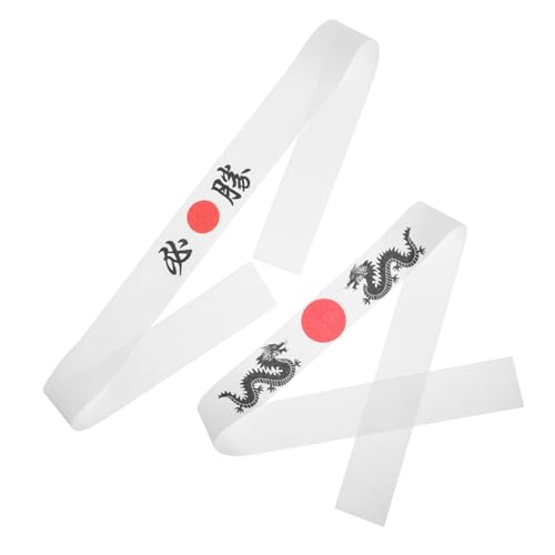 COMPUKAS 2 Stück Ninja Hachimaki Stirnband für Chefs Vielseitige Kopfbedeckung Atmungsaktivem als Schweißband und Haarband für Cosplay und Küchenzubehör COMPUKAS 2 Stück Ninja Hachimaki Stirnband für Chefs Vielseitige Kopfbedeckung Atmungsaktivem als Schweißband und Haarband für Cosplay und Küchenzubehör von COMPUKAS