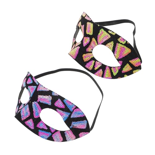 COMPUKAS 2 Stücke Cosplay Augenmaske Frauen Halbgesichtsmaske Maskerade Maske Für Halloween-party Und Leistung Filmrequisiten Rollenspiele Proms Kostüm COMPUKAS 2 Stücke Cosplay Augenmaske Frauen Halbgesichtsmaske Maskerade Maske Für Halloween-party Und Leistung Filmrequisiten Rollenspiele Proms Kostüm von COMPUKAS