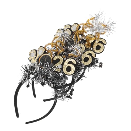 COMPUKAS 3 Stück Kopfbedeckung Für Die Neujahrsparty Neujahrszubehör Kopfschmuck Für Die Neujahrsparty Frohes Jahr Kopfbedeckungen Neujahr Kopfschmuck Haarball Schwarz COMPUKAS 3 Stück Kopfbedeckung Für Die Neujahrsparty Neujahrszubehör Kopfschmuck Für Die Neujahrsparty Frohes Jahr Kopfbedeckungen Neujahr Kopfschmuck Haarball Schwarz von COMPUKAS