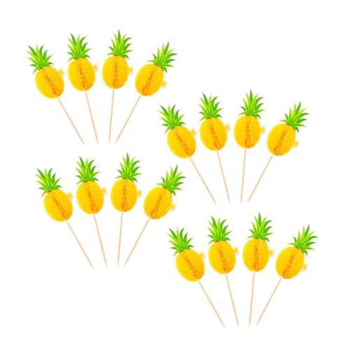 COMPUKAS 30 Stück Teiliges Hawaiianisches Party Tortendeko Dekorative Cake Picks mit Ananasmotiv Vielseitige Kuchenstecker für Geburtstags Festtagskuchen Einfache Anwendung für Festliche COMPUKAS 30 Stück Teiliges Hawaiianisches Party Tortendeko Dekorative Cake Picks mit Ananasmotiv Vielseitige Kuchenstecker für Geburtstags Festtagskuchen Einfache Anwendung für Festliche von COMPUKAS