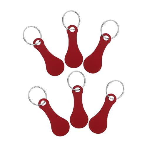 COMPUKAS 6 Stück Schlüsselanhänger aus Edelstahl schlüsselanhänger schlüsselanhänger rot Einkaufswagenhalter Einkaufswagen-Token-Schlüsselanhänger schlüsselringe Rostfreier Stahl COMPUKAS 6 Stück Schlüsselanhänger aus Edelstahl schlüsselanhänger schlüsselanhänger rot Einkaufswagenhalter Einkaufswagen-Token-Schlüsselanhänger schlüsselringe Rostfreier Stahl von COMPUKAS