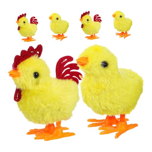 COMPUKAS 6pcs Aufwickeln Plüsch Hühner Osterfreuden Küken Für Und Stressleichende Hängende Spielzeug Interaktives Plüschspielzeugsimulation Huhn COMPUKAS 6pcs Aufwickeln Plüsch Hühner Osterfreuden Küken Für Und Stressleichende Hängende Spielzeug Interaktives Plüschspielzeugsimulation Huhn von COMPUKAS