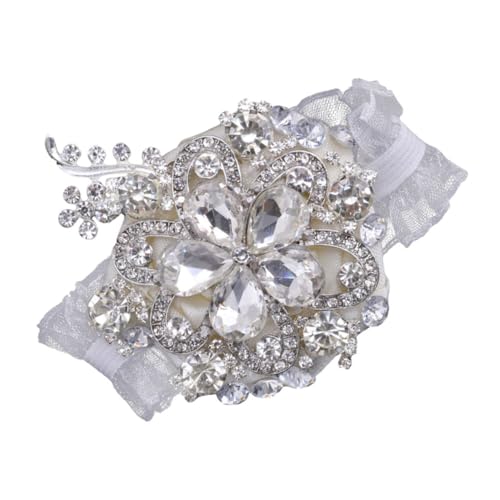 COMPUKAS Bling Hochzeits-handgelenk-corsage: Seiden-handgelenk-bouquet Mit -akzenten – Wiederverwendbares Brautparty-accessoire Für Brautjungfern, Mütter Und Gäste COMPUKAS Bling Hochzeits-handgelenk-corsage: Seiden-handgelenk-bouquet Mit -akzenten – Wiederverwendbares Brautparty-accessoire Für Brautjungfern, Mütter Und Gäste von COMPUKAS