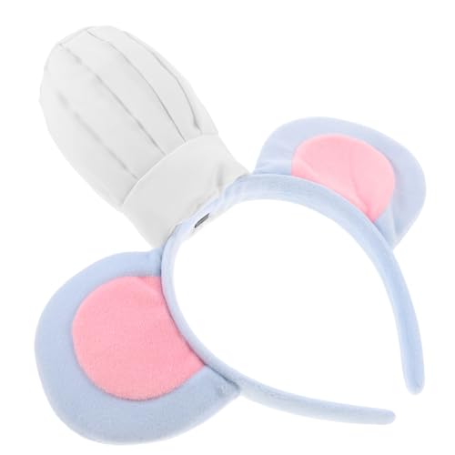 COMPUKAS Chef Hat Stirnband mit Grauen Mausohren Weiches Bequemes Tier Haarreif für Erwachsene Vielseitiges Accessoire für Halloween Cosplay Kostümparty und Karneval COMPUKAS Chef Hat Stirnband mit Grauen Mausohren Weiches Bequemes Tier Haarreif für Erwachsene Vielseitiges Accessoire für Halloween Cosplay Kostümparty und Karneval von COMPUKAS