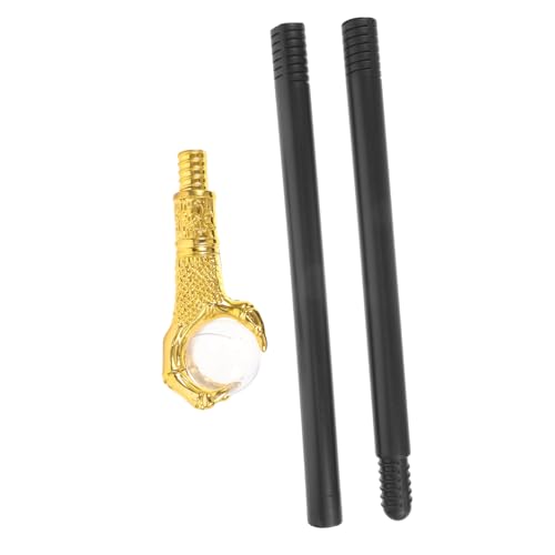 COMPUKAS Cosplay Königszepter Goldener Adlerkrallen zauberstab Halloween Walking Stick Requisite für Erwachsene Kostüm Party Bühnenauftritt COMPUKAS Cosplay Königszepter Goldener Adlerkrallen zauberstab Halloween Walking Stick Requisite für Erwachsene Kostüm Party Bühnenauftritt von COMPUKAS