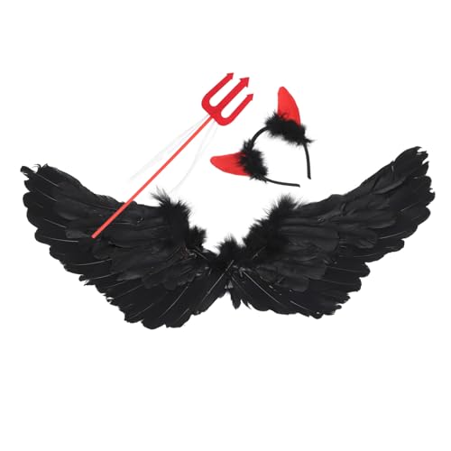COMPUKAS Geisterelfenkostüm Kostüme Halloween Bühnenauftrittskleidung Gabelstangenkostüm Teufelsanzug Teufelskostüm Rollenspielanzug Teufel Cosplay Foto Requisite Umhang Bühnenoutfit Rot COMPUKAS Geisterelfenkostüm Kostüme Halloween Bühnenauftrittskleidung Gabelstangenkostüm Teufelsanzug Teufelskostüm Rollenspielanzug Teufel Cosplay Foto Requisite Umhang Bühnenoutfit Rot von COMPUKAS
