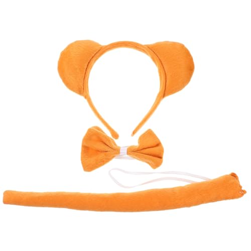 COMPUKAS Kleid Tierbär Kostüm Bären Stirnband Bär Accessoires Halloween Cosplay Accessoires Bär Cosplay Halloween Party Stoff COMPUKAS Kleid Tierbär Kostüm Bären Stirnband Bär Accessoires Halloween Cosplay Accessoires Bär Cosplay Halloween Party Stoff von COMPUKAS