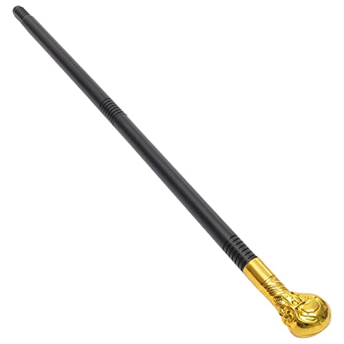 COMPUKAS Kreativer Halloween Requisitenstock mit Dreigeteiltem Skelett Goldener Schädel Stab für Kostümparty Bühnenaufführungen und Geburtstagsfeiern COMPUKAS Kreativer Halloween Requisitenstock mit Dreigeteiltem Skelett Goldener Schädel Stab für Kostümparty Bühnenaufführungen und Geburtstagsfeiern von COMPUKAS