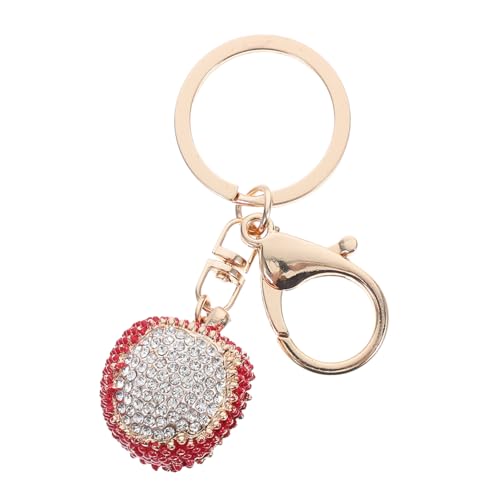 COMPUKAS Litschi-Schlüsselanhänger Rhinestone Schlüsselanhänger Mode Schlüsselanhänger Geldbörse Charme Schlüsselanhänger mit Fruchtanhänger charms anhänger Strass-Bling-Schlüsselanhänger COMPUKAS Litschi-Schlüsselanhänger Rhinestone Schlüsselanhänger Mode Schlüsselanhänger Geldbörse Charme Schlüsselanhänger mit Fruchtanhänger charms anhänger Strass-Bling-Schlüsselanhänger von COMPUKAS