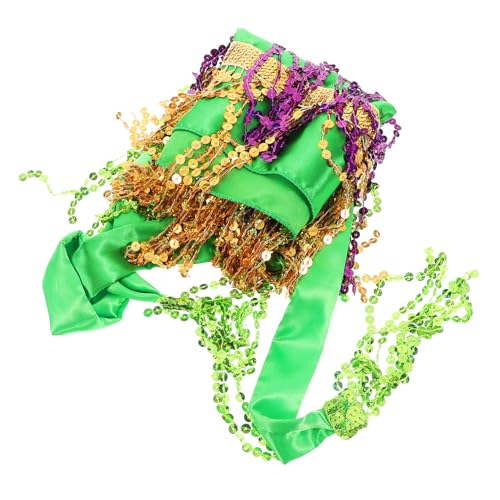 COMPUKAS Mardi Gras Kostüm, Dekoratives Pailletten-oberteil, Bauchtanz-fransen-röhrenoberteil, Trendiges Metallic-pailletten-crop-top, Glitzerndes Pailletten-röhrenoberteil, COMPUKAS Mardi Gras Kostüm, Dekoratives Pailletten-oberteil, Bauchtanz-fransen-röhrenoberteil, Trendiges Metallic-pailletten-crop-top, Glitzerndes Pailletten-röhrenoberteil, von COMPUKAS