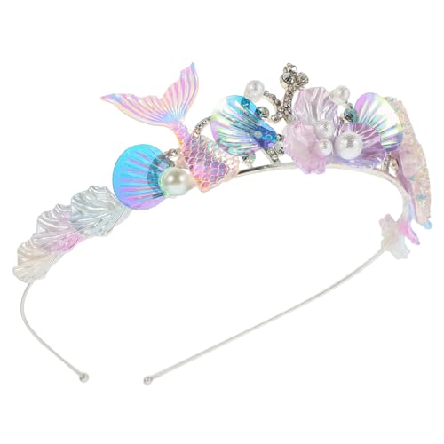 COMPUKAS Meerjungfrau Haarband Muschel Haarschmuck Stirnband für Mädchen Party Kostüm Zubehör Glitzer Haarschmuck mit Strasssteinen COMPUKAS Meerjungfrau Haarband Muschel Haarschmuck Stirnband für Mädchen Party Kostüm Zubehör Glitzer Haarschmuck mit Strasssteinen von COMPUKAS