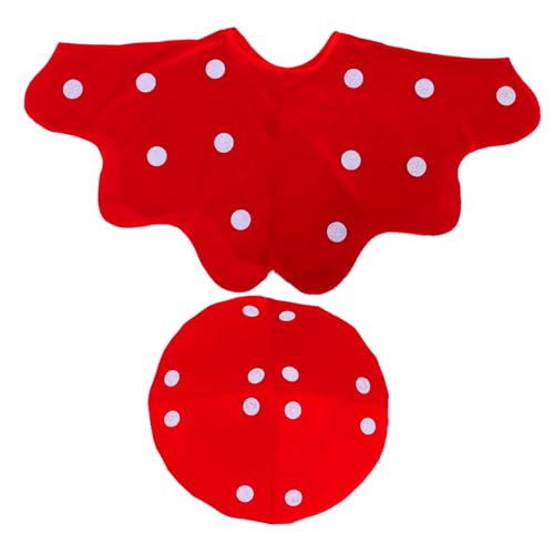 COMPUKAS Mushroom Kostümset Für Kleinkinder Mit Mütze Und Umhang Lustiges Und Bequemes Outfit Für Halloween Cosplay Und Partys Für Junge Mädchen Und Kreative Veranstaltungen COMPUKAS Mushroom Kostümset Für Kleinkinder Mit Mütze Und Umhang Lustiges Und Bequemes Outfit Für Halloween Cosplay Und Partys Für Junge Mädchen Und Kreative Veranstaltungen von COMPUKAS